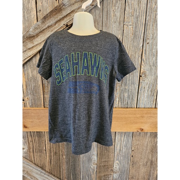 Nfl team apparel size XS Short Sleeve boys 5T 5 Seattle Seahawks - Picture 1 of 6